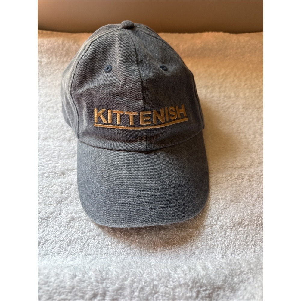 Kittenish Jessie James Decker Washed Blue Denim Baseball Cap‎